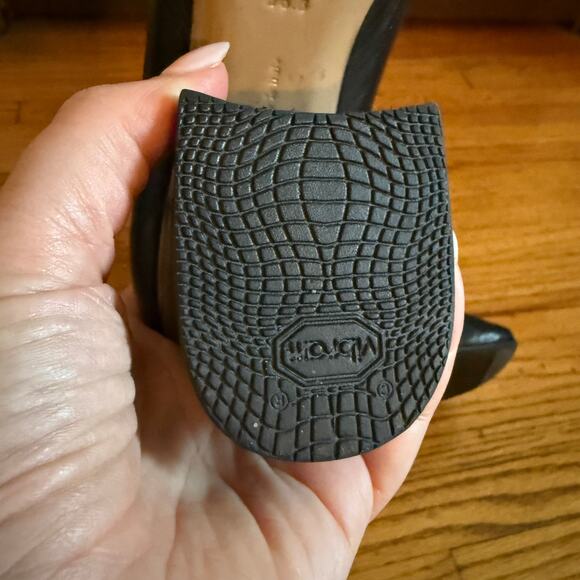 CELINE by Phoebe Philo Runway Soft Ballerina Block Heels Black Size 6.5 - Picture 10 of 10